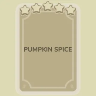 Pumpkin Spice Monopoly Go