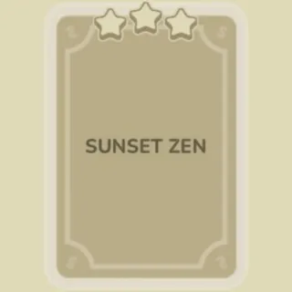 Sunset Zen Monopoly Go 