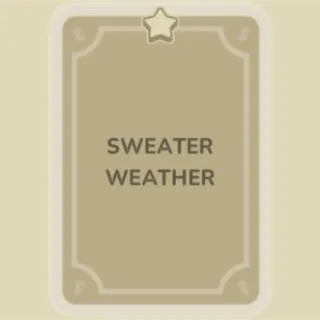 Sweater Weather Monopoly Go