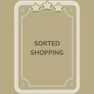 Sorted Shopping Monopoly Go