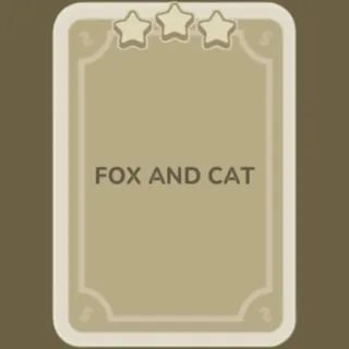Fox And Cat
