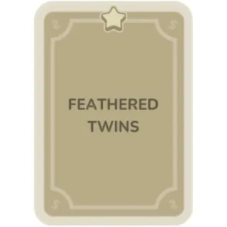 Feathered Twins