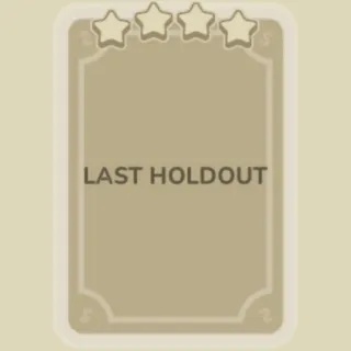 Last Holdout