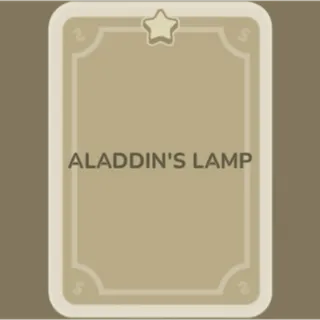 Aladdin’s Lamp