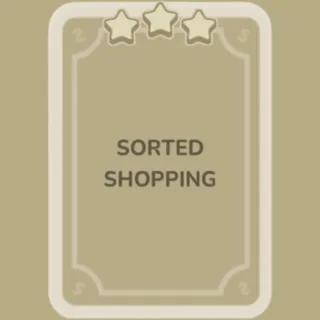 Sorted Shopping Monopoly Go