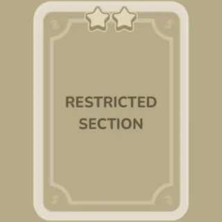 Restricted Section