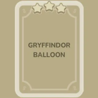 Gryffindor Balloon
