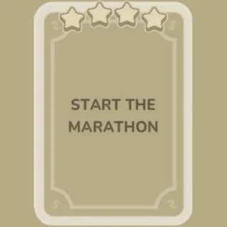 Start The Marathon