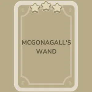 Mcgonagall’s Wand