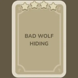 Bad Wolf Hiding Monopoly Go
