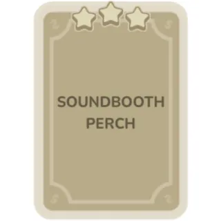 Soundbooth Perch