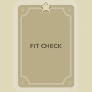Fit Check