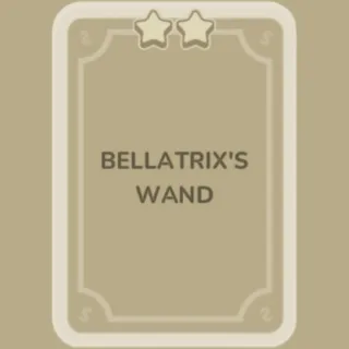 Bellatrix’s Wand