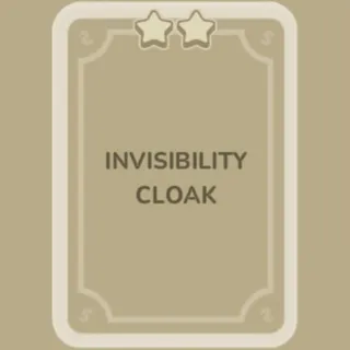 Invisibility Cloak