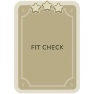 Fit Check