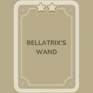 Bellatrix’s Wand