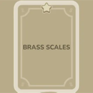 Brass Scales Monopoly Go