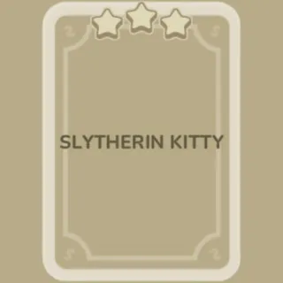 Slytherin Kitty