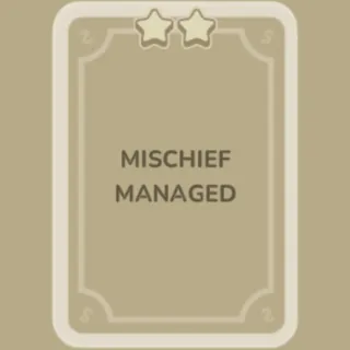 Mischief Managed