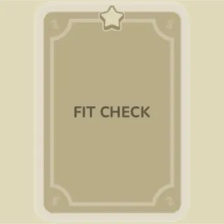 Fit Check