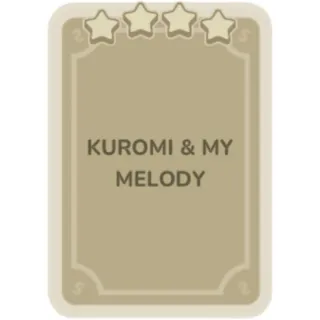 Kuromi & My Melody
