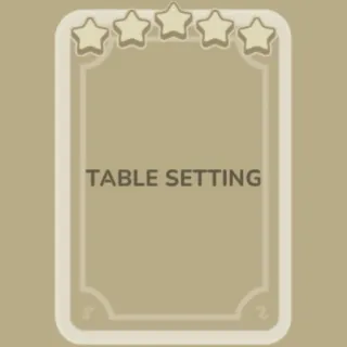 Table Setting