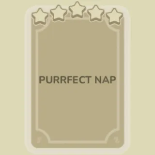 Purrfect Nap Monopoly Go