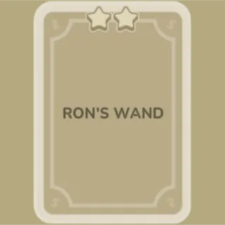 Ron’s Wand