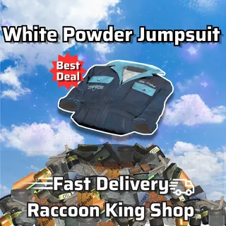 Apparel | White Powder Jumpsuit 