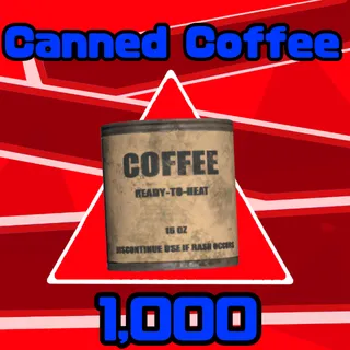 Food | 1k Canned Coffee