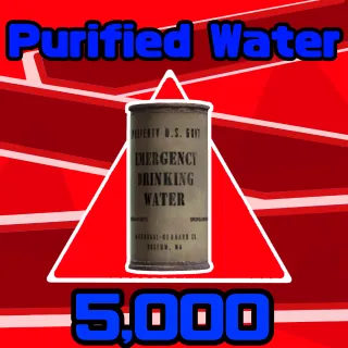 5k purified water 