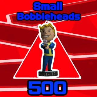 Aid | 500 Small gun Bobbleheads 