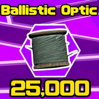 Junk | 25k ballistic Fiber 