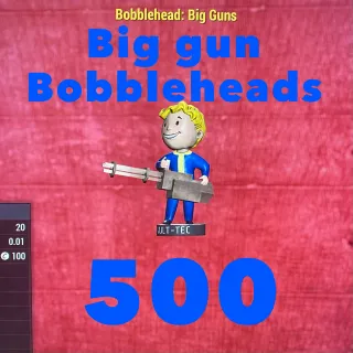 Aid | 500 big gun bobbleheads 