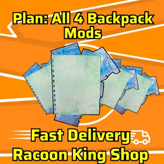 Plan | All 4 Backpack mods 