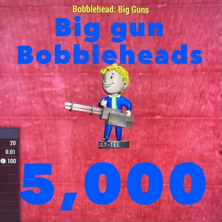 Aid | 5k big gun bobbleheads 