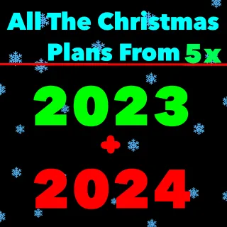 Plan | All 21 Christmas plans 