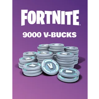 Fortnite 9000 V-Bucks 