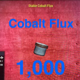 Junk | 1k cobalt flux 