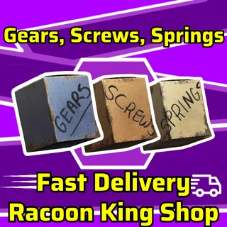 Xbox | 10k Gears Screws Springs 