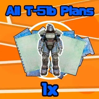 Plan | Set Of T-51b + All Mods 