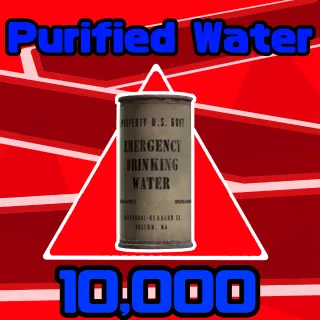 10k purified water 