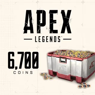 APEX LEGENDS ALL PLATFORM 6700 COINS