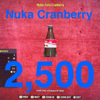 Aid | 2.5k Nuka cranberry