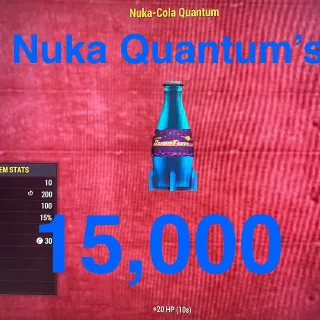 Aid | 15k Nuka quantum’s 
