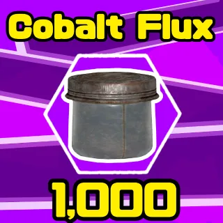 Junk | 1k cobalt flux 