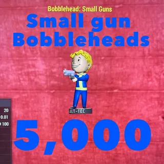 Aid | 5k Small gun Bobbleheads 