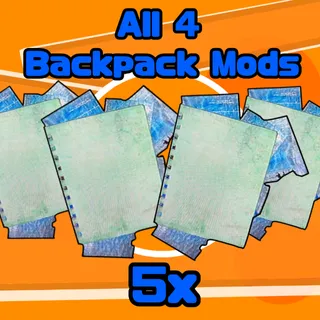 Plan | 5 Sets All 4 Backpack