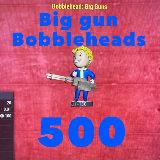 Aid | 500 big gun bobbleheads 