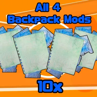 Plan | 10x All Backpack mods 